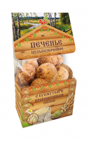 Печенье Дивинка Овсяное цельнозерновое с кунжутом, пророщенным овсом и расторопшей, 200 г  